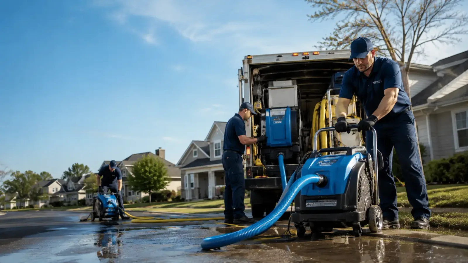 Flood Damage Cleanup in Railroad, PA